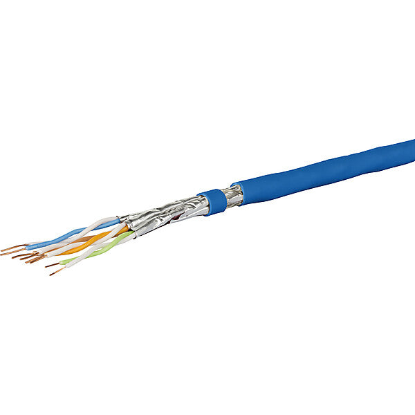METZ CONNECT Datenkabel Kat.7 blau 4P S/FTP AWG23 GC1000-4P-Eca-T1000